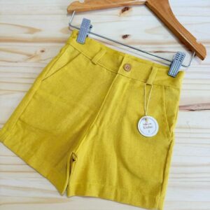 Bermuda masculino amarelo