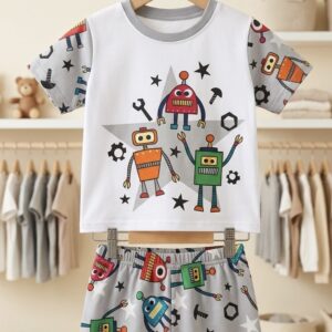 Pijama robô masculino
